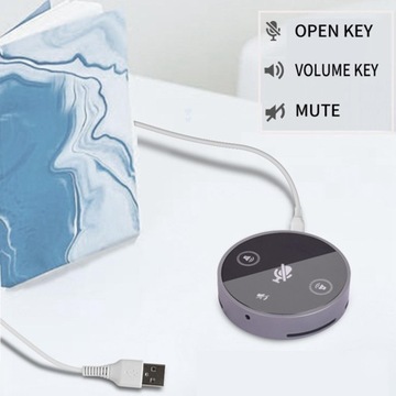 USB-микрофон для конференций, прием голоса по Bluetooth