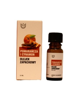 Olejek zapachowy Pomarańcza i cynamon, 12 ml
