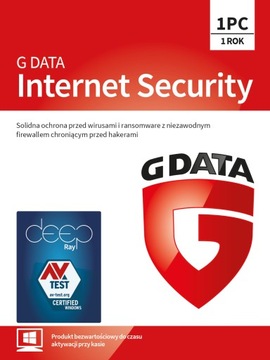 G Data Internet Security 2024 PL 2PC 1rok KLUCZ ESD PL
