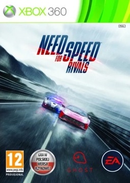 NEED FOR SPEED RIVALS / wyścigi na XBOX 360 / wersja PL