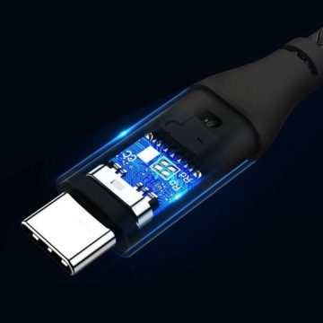 Кабель AUDA USB-C 3.0 Type-C для быстрой зарядки 4.0, 3 А, 1 м