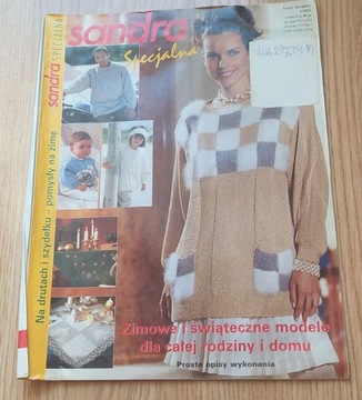 Czasopismo Sandra dzianiny zeszyt nr 4/2001