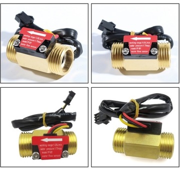 PRZEPLYWOMIERZ CZUJNIK PRZEPLYWU CIECZY 1/2