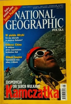 National Geographic Polska Nr.8 (23) sierpień / 2001 SPK