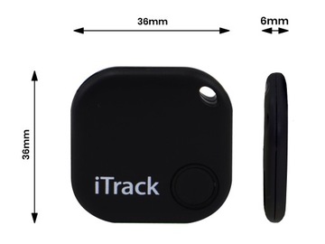 iTrack1 Bluetooth 5.0 трекер-брелок-кошелек-будильник в подарок