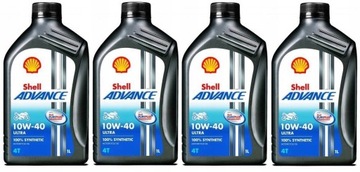 Shell Advance Ultra 4T 10W-40 4L