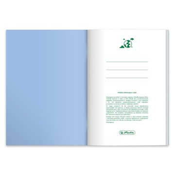 Блокнот B5 60 листов в квадрате ECO PP Selection Pastel Colors Herlitz