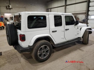 Jeep Wrangler IV 2023 Jeep Wrangler 2023 r., 2,0L SAHARA 2.0 Benzyna 270KM, zdjęcie 4