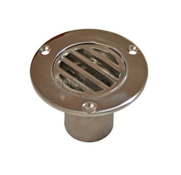 ODPŁYW Z KRATKĄ NIERDZEWNY NA WĄŻ 1 1/2 CALA