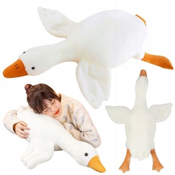 Poduszka *Gęś PIPA 90 cm* Maskotka RUCHOMA pluszowa zabawka NA PREZENT!