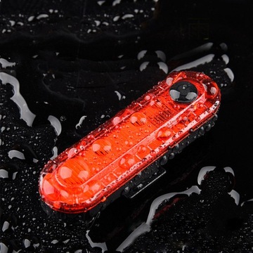 X8 T6 СВЕТОДИОДНАЯ ВЕЛОСИПЕДНАЯ ФОНАРЬ на USB ЗАДНЕЙ ЧАСТИ