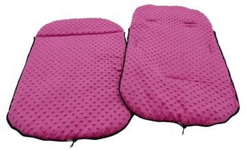 ŚPIWÓR ŚPIWOREK DO WÓZKÓW SANEK MINKY 105 CM