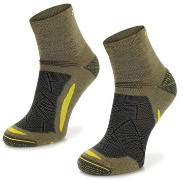 Termoaktywne letnie skarpety do trekkingu w góry Comodo - 70% wełny merino