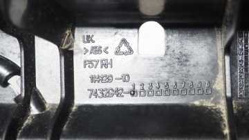7432942, Mini F57 stoßstangenführung rechts heck 7432942 | thumb 1