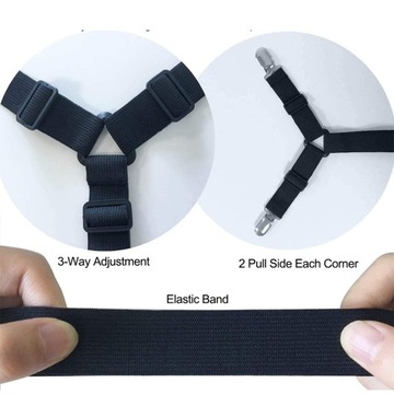 Bed Sheet Clips Adjustable napinacz prześcieradeł