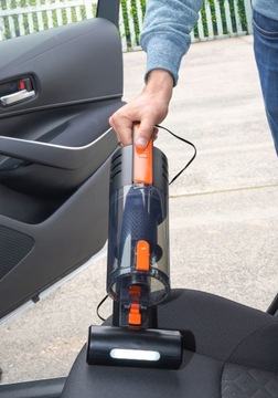 МОЩНЫЙ АВТОМОБИЛЬНЫЙ ПЫЛЕСОС 5,5 кПа ТУРБОЩЕТКА