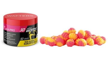 MATCH PRO WORMS WAFTERS DUO SWEETCORN SŁODKA KUKURYDZA 12MM 20G