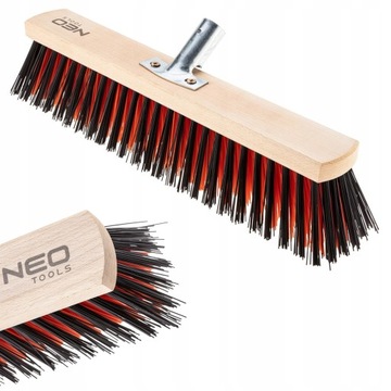 NEO MIOTŁA ZMIOTKA SZCZOTKA ULICOWA 40CM METAL