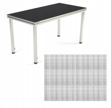 SCENA 4x3 - 6 PODESTÓW + NOGI REGULOWANE + SCHODY