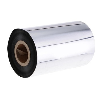 Wstążka woskowa do drukarki termotransferowej Wstążka atramentowa czarna 300 metrów x 100 mm