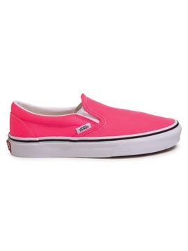 VANS Tenisówki Classic Slip-On VN0A4U38WT61 (Neon)Knockout Pnk/Tr Wht