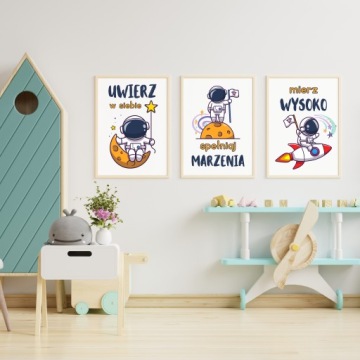 КАРТИНЫ ДЛЯ КОМНАТЫ МАЛЬЧИКА ПРОСТРАНСТВО КОСМОНАВТ МОТИВАЦИОННЫЕ ПОСТЕРЫ ДЛЯ ДЕТЕЙ