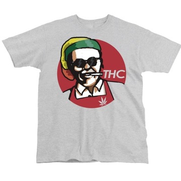 T-Shirt KOSZULKA MARIHUANA GANJA KFC THC M 0386