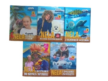 Nela - Mała Reporterka Zestaw 5 książek stan BDB -
