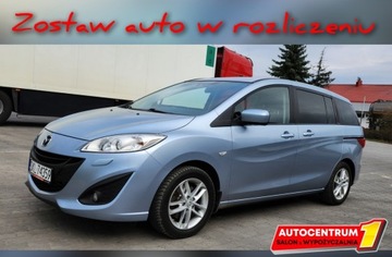 Mazda 5 II 1.6 MZ-CD 115KM 2012 Mazda 5 7 foteli Bardzo ladny stan