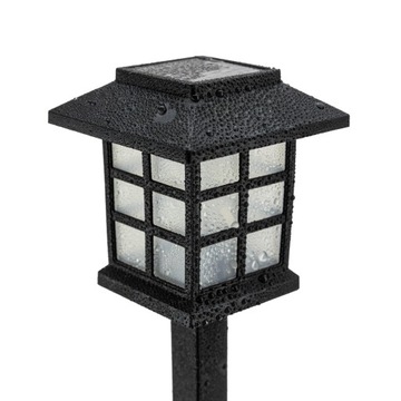 Солнечная садовая лампа Светодиодный встраиваемый фонарь Садовая лампа DOMEK 6 шт.