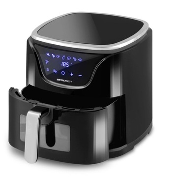 FRYTKOWNICA BEZTŁUSZCZOWA NIEPRZYWIERAJĄCA AIRFRYER DO MIĘS FRYTEK 1500W
