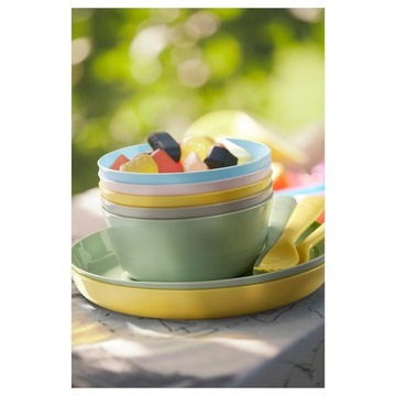 IKEA KALAS narzynia dla dzieci 36szt zestaw pastel