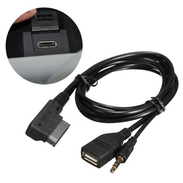 КАБЕЛЬНЫЙ РАЗЪЕМ AMI USB AUDI MMI АДАПТЕР