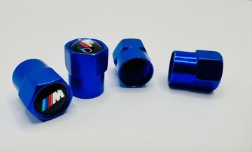 Колпачки на вентили автомобильных шин для MPOWER BMW BLUE Набор из 4 шт.