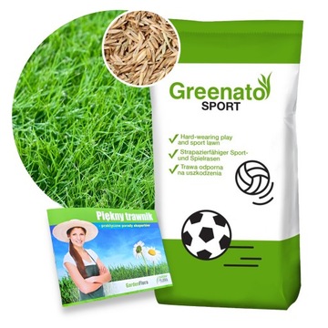 TRAWA SPORTOWA BOISKOWA SAMOZAGĘSZCZAJACA ODPORNA NA DEPTANIE GREENATO 5KG