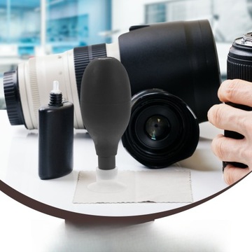 НАБОР ДЛЯ ЧИСТКИ Присоска для линз Очиститель ювелирных изделий Очиститель очков