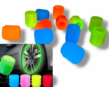 ФЛУОРЕСЦЕНТНЫЕ ВЕНТИЛЯЦИОННЫЕ КОЛПАЧКИ ​​1 шт. - СМЕСЬ ЦВЕТОВ, КАЧЕСТВО СВЕТЕНИЯ