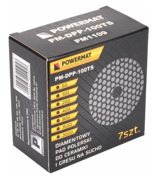 Tarcza DIAMENTOWA Zestaw do Szlifowania Gresu Dysk