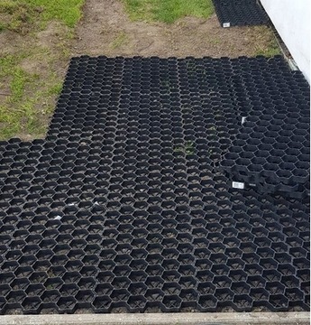 СЕТКА ГАЗОННАЯ ПАРКОВОЧНАЯ GEOCRAT 600x400 h30 x 10 шт.