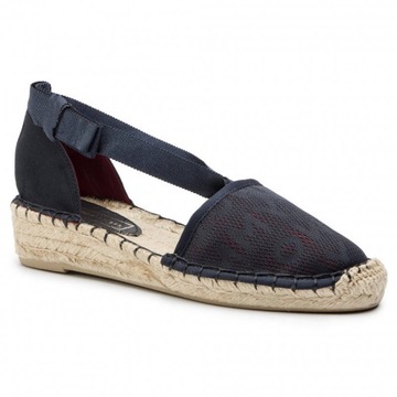 Espadryle Damskie TOMMY HILFIGER FW0FW03935 Granat