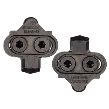 Оригинальные блоки SPD MTB SHIMANO SM-SH51 Япония — коробка
