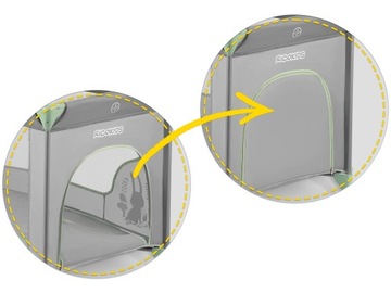 СКЛАДНАЯ ДОРОЖНАЯ кроватка, ВОСПРОИЗВЕДЕНИЕ, АКСЕССУАРЫ