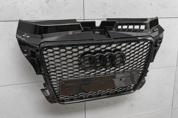 AUDI A3 8P 2008-2013 РЕШЕТКА РАДИАТОРА, RS3 СТАЙЛИНГ, ЧЕРНЫЙ