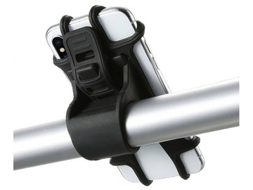 ПРОЧНЫЙ РЕЗИНОВЫЙ ДЕРЖАТЕЛЬ ДЛЯ СМАРТФОНА, ВРАЩАЮЩИЙСЯ НА 360° ДВИГАТЕЛЬ