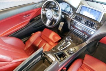 BMW Seria 6 F06-F12-F13 Cabrio 650i 450KM 2015 BMW Seria 6 Cabriolet 449KM Skory Navi 4x4 HeadUp Display Cam WentylacjaMi, zdjęcie 30