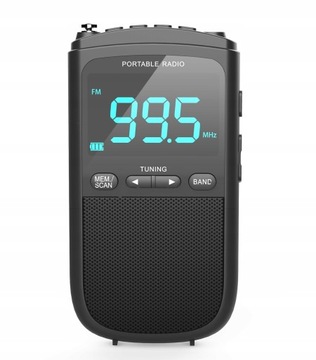 ПОРТАТИВНОЕ КАРМАННОЕ AM/FM-РАДИО НА БАТАРЕЕ