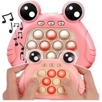 POP IT POPIT GAME ЭЛЕКТРИЧЕСКАЯ АНТИСТРЕССОВАЯ АРКАДНАЯ ИГРА-ЛЯГУШКА