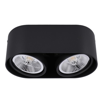 КРЕПЛЕНИЕ НАВЕРХНЕГО МОНТАЖА 2x ПОДВИЖНАЯ СВЕТОДИОДНАЯ ТРУБКА AR111 + GU10