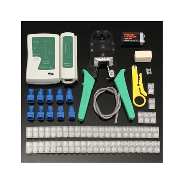 TESTER KABLI TESTER ŚCIĄGACZ ZACISKARKA RJ45 RJ11