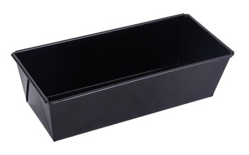 KEKSÓWKA BLACHA DO PIECZENIA CIASTA CHLEBA FORMA PROSTOKĄTNA CZARNA 26CM